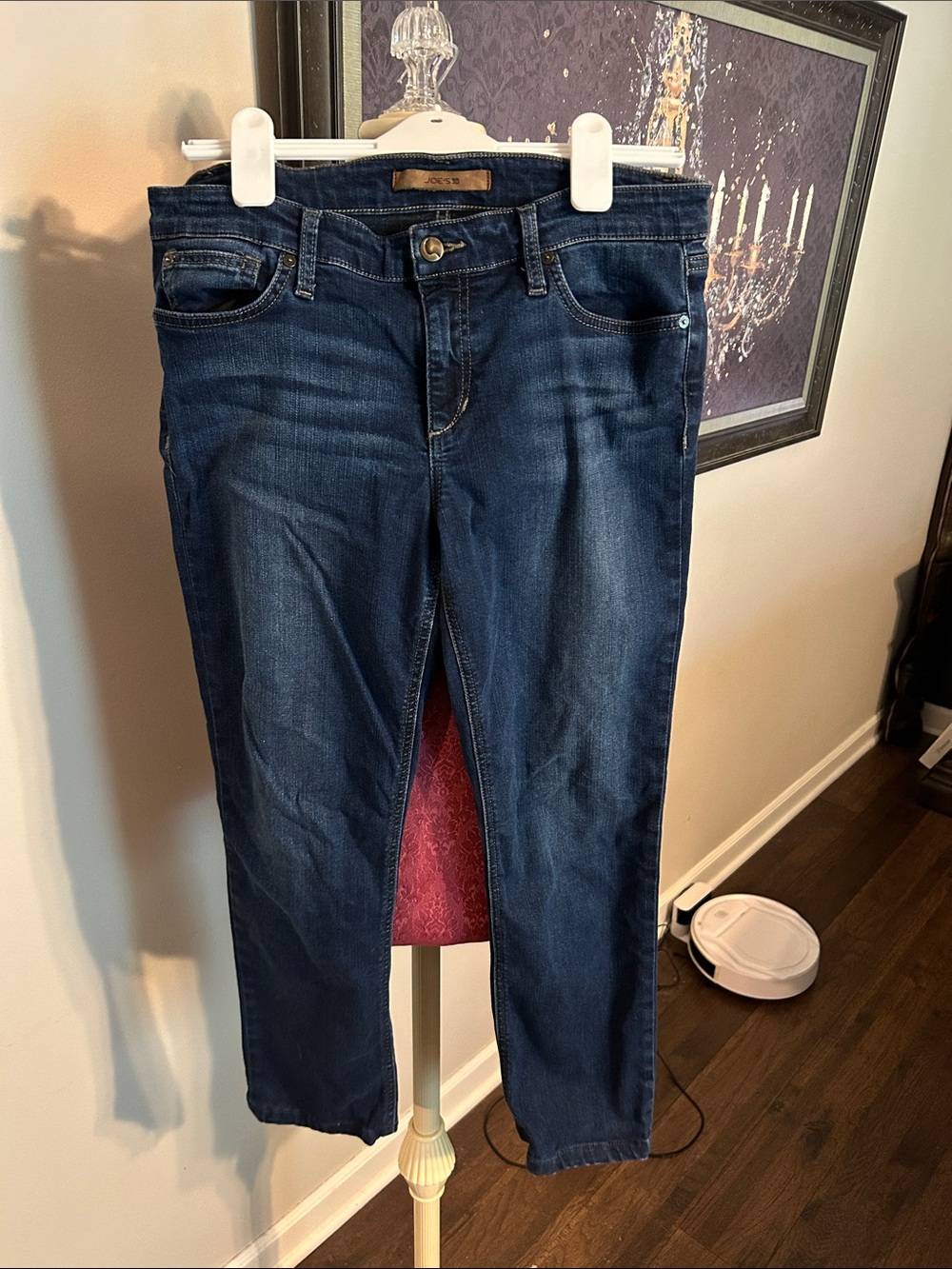 Joe's Jeans Straight Leg Women's Jeans in Dark Blue